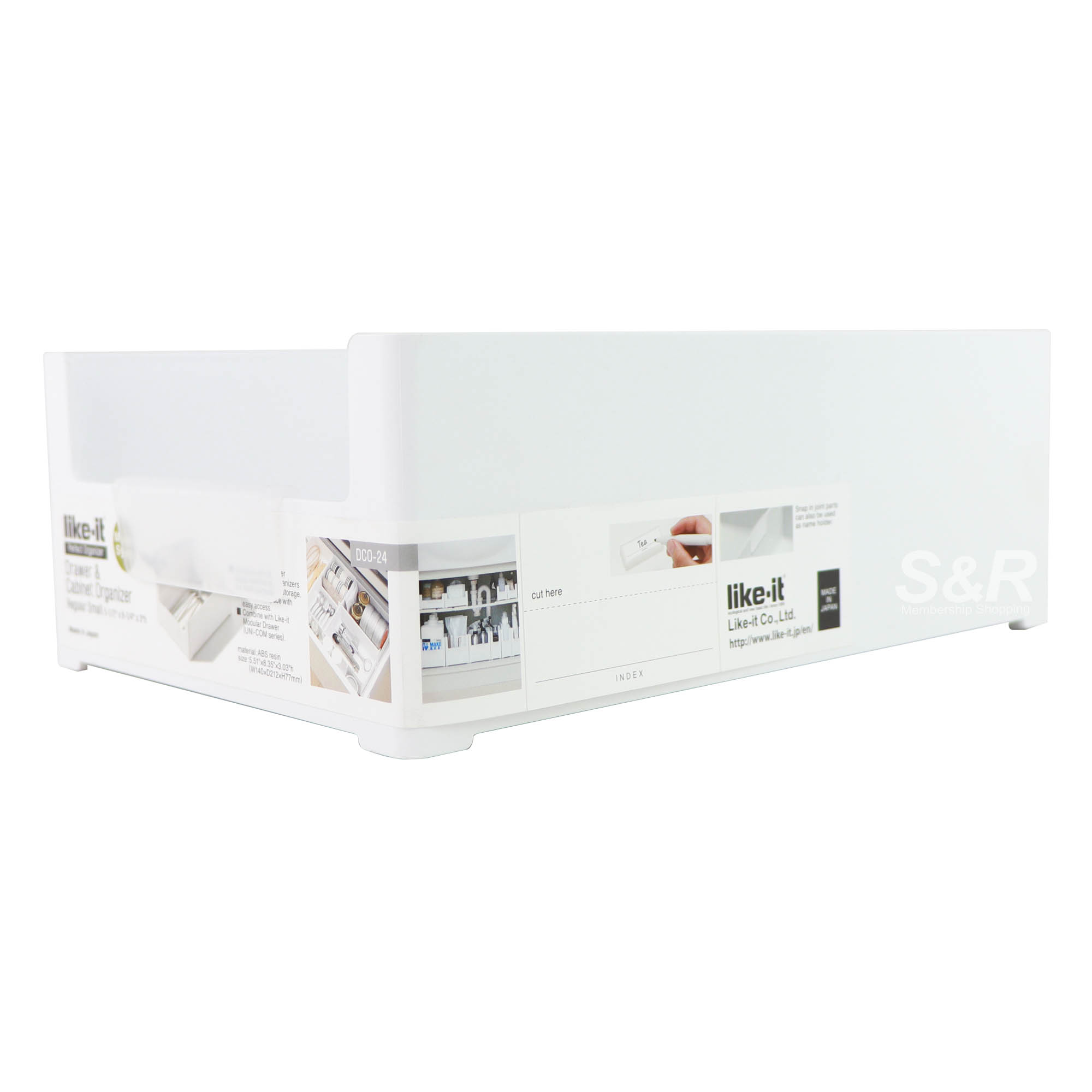 Like-It Regular Small Drawer and Cabinet Organizer 1pc Like-It Regular Small Drawer and Cabinet Organizer 1pc